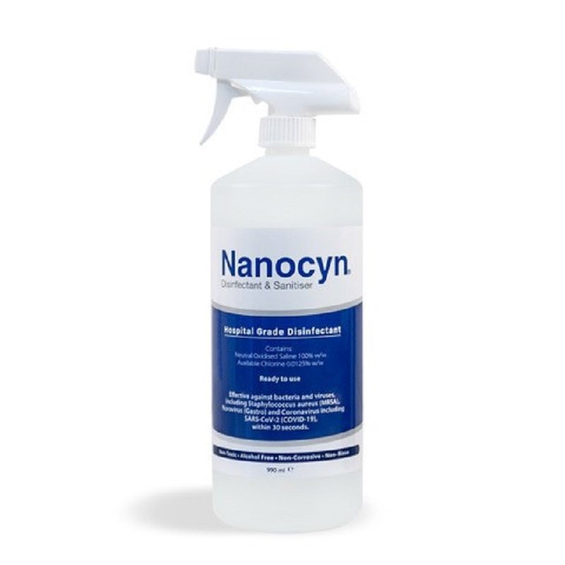 NANOCYN DISINFECTANT & SANITISER 990ML