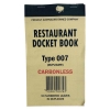 Docket Book #007 Carbonless Duplicate