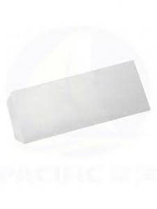 Shamrock Plain Paper Souvlaki Bag White 285 x 100 x 40mm