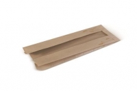 Detpak Paper Bag Loaf With Window Brown 390 x 140 x 70mm