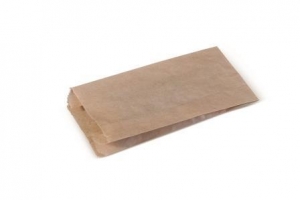 Detpak Paper Bag Satchel #1 Brown 200 x 95 x 45mm