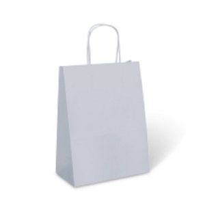Paperpak #10 Small Petite Paper Twist Handle Bag White 275 x 205 x 110mm