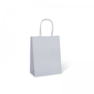 Paperpak #6 Extra Small Petite Paper Twist Handle Bag White 200 x 150 x 80mm