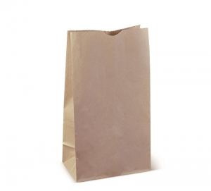 Detpak Paper Takeaway Food Bag #12 Brown 330 x 178 x 112mm