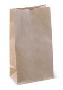 Detpak Paper Bag SOS #4 248 x 127 x 77mm