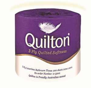 Quilton Toilet Paper 0-32000 3Ply 190 Sheets