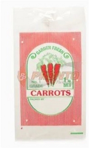 Plastic Carrot Bag 1kg