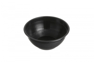 Genfac Plastic Noodle Bowl Black 1050ml (Suits 180mm Lid)