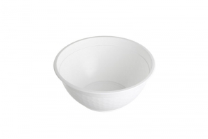 Genfac Plastic Noodle Bowl White 1050ml (Suits 180mm Lid)