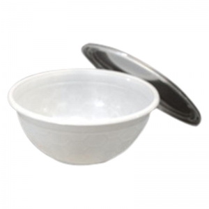 Genfac Plastic Noodle Bowl Lid Clear 160mm (Suits 750ml Bowl)