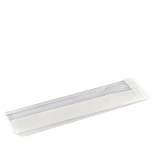 BAGUETTE WINDOW BAG WHITE - Click for more info