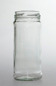Plasdene Glass Round Jar 248ml