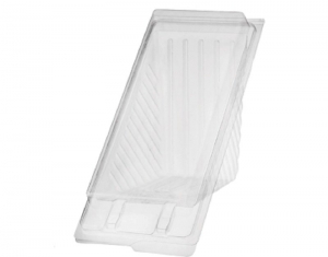 Castaway Sandwich Wedge PET Clear Extra Large