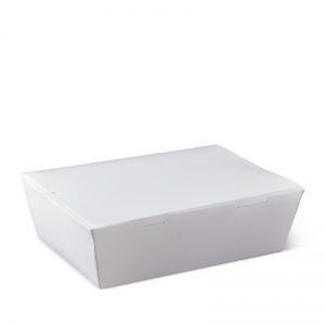 Detpak Lunch Box Small White 150 x 100 x 45mm 700ml