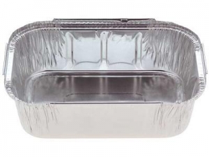 Foil Takeaway Container Rectangle 45oz 203 X 153 X 51mm 1328ml