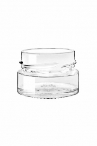 Plasdene Glass Jar Round Deep Twist 58mm