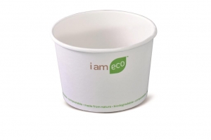 Detpak Eco-Products Paper Bowl 16oz 480ml White 115mm Diameter