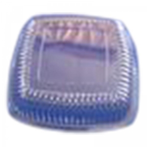 Plastic Dome Lid Clear To Suit Square Platter 16in
