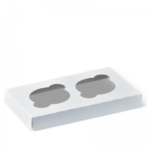Detpak 2 Cupcake Insert To Fit Box K621S0001 White 215 x 146mm