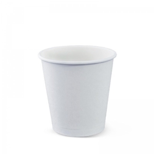 HOT CUP 8OZ COMBO SINGLE WALL WHITE - Click for more info