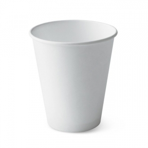 Detpak Single Wall Hot Cup White 12oz/360ml To Fit Lid 89mm