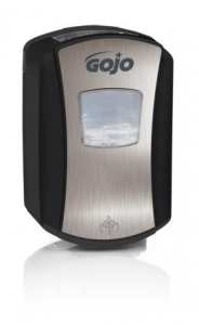Gojo LTX Touch Free Soap Dispenser Black & Chrome 700ml
