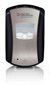ESG LTX Touch Free Soap Dispenser Black & Chrome 700ml