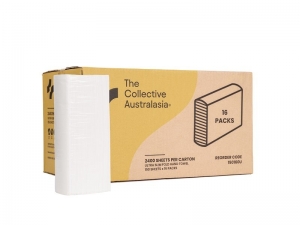 TCA Ultraslim Hand Towel 16 packs x 150 Sheets 24 x 24cm