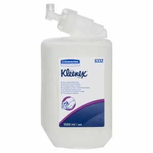 Kleenex Hair And Body Shower Gel 6 Pods 1000ml (Fits 6341, 69480 Dispenser)