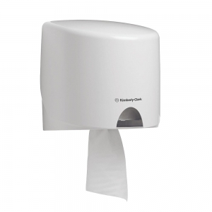 Kimberly Clark Aquarius Roll Control Centrefeed Dispenser White