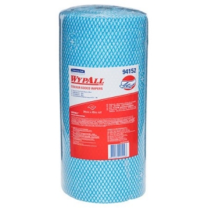 Wypall Colour Coded Wipers Blue 6 Rolls 106 Wipes 34cm x 45m