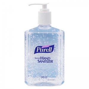 Purell Antiseptic Hand Sanitiser Gel Pump Bottle 240ml