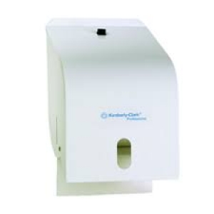 Kimberly Clark Roll Towel Dispenser White Enamel