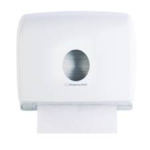 Aquarius Multifold Hand Towel Dispenser White Plastic