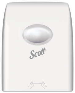 Scott Hard Roll Towel Dispenser White Plastic