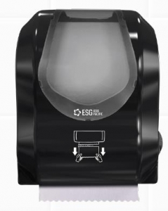 ESG Simplicity Dispenser for Hand Towel Roll Black Gloss
