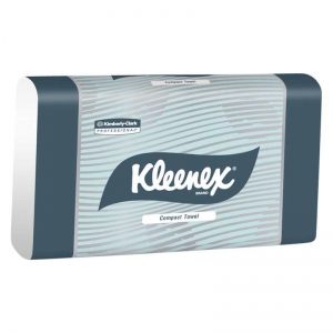 Kleenex Compact Hand Towel 24 Packs x 90 Sheets 29.5cm x 19cm