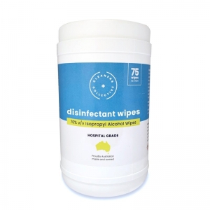 CLEANERS COLLECTIVE DISINFECTANT WIPES 70% ALCOHOL - Click for more info