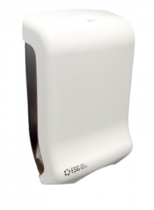 ESG Dispenser Wall Mount for Multifold Hand Towel White Translucent