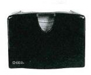 ESG Dispenser Counter Top for Multifold Hand Towel Black Gloss