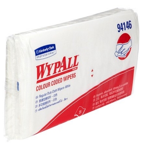 Wypall Wipers White 12 Packs 20 Wipes 60cm x 30cm