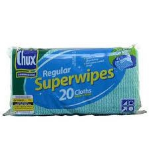 Chux Superwipes Cleaning Wipes Green 60cm x 45cm