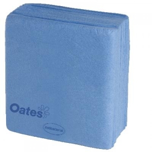 Oates Wipe Industrial Heavy Duty Blue 38 x 40cm