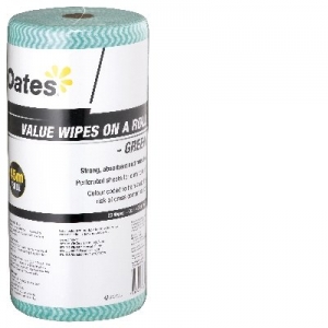 Oates Wiper Roll Value Green 30cm x 45m 90 sheet