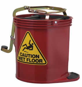 Oates Bucket Contractor Wringer Red 15L