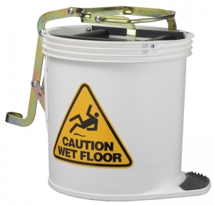 Oates Bucket Contractor Wringer White 15L