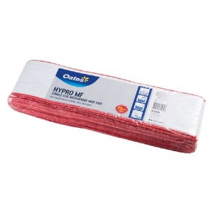Oates Mop Pad Hypro Microfibre Red