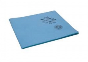 Vileda Cloth MicronQuick Microfibre Blue 38 x 40cm