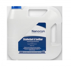 Microsafe Nanocyn Disinfectant And Sanitiser 5L