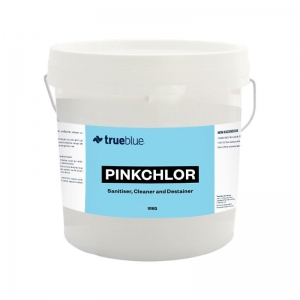 True Blue Pinkchlor Sanitiser, Cleaner And Destainer Powder 10kg